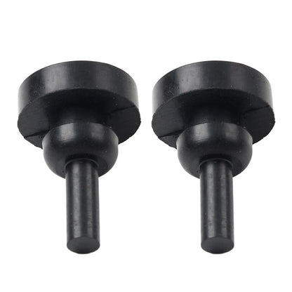 2x Rubber Kickstand Bumper for Harley 07-23 Touring Electra Glide Road King FLHR