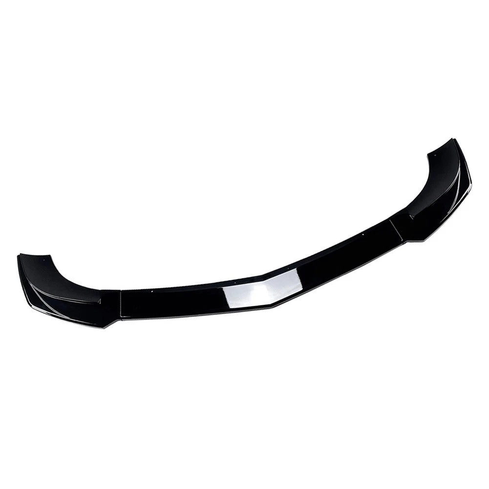 Front Bumper Spoiler For Mercedes Benz C Class W204 S204 Facelift 11-14 Black