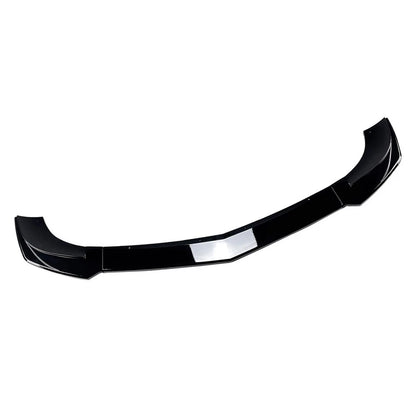 Front Bumper Spoiler For Mercedes Benz C Class W204 S204 Facelift 11-14 Black