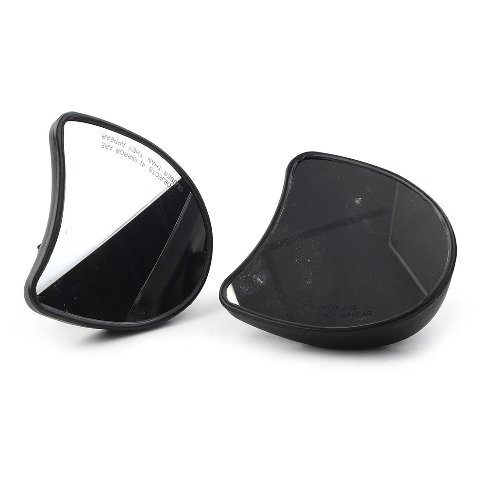 2X Motor Inner Fairing Mount Rearview Mirrors For Harley Street Glide FLHX FLHTK
