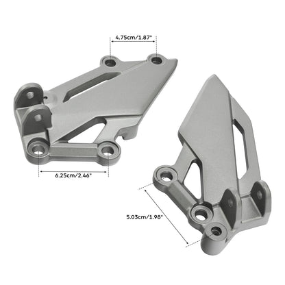 Front Driver Footpeg Footrest Bracket For Kawasaki NINJA 300 EX300 2013-17 14 15