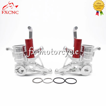 For Honda XADV750 2017-2026 Red Absorber Lower Shock Mount Support Base Aluminum