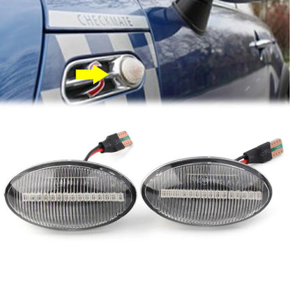 LED Dynamic Side Marker Sequential Turn Signal Light For Mini Cooper R50 R52 R53