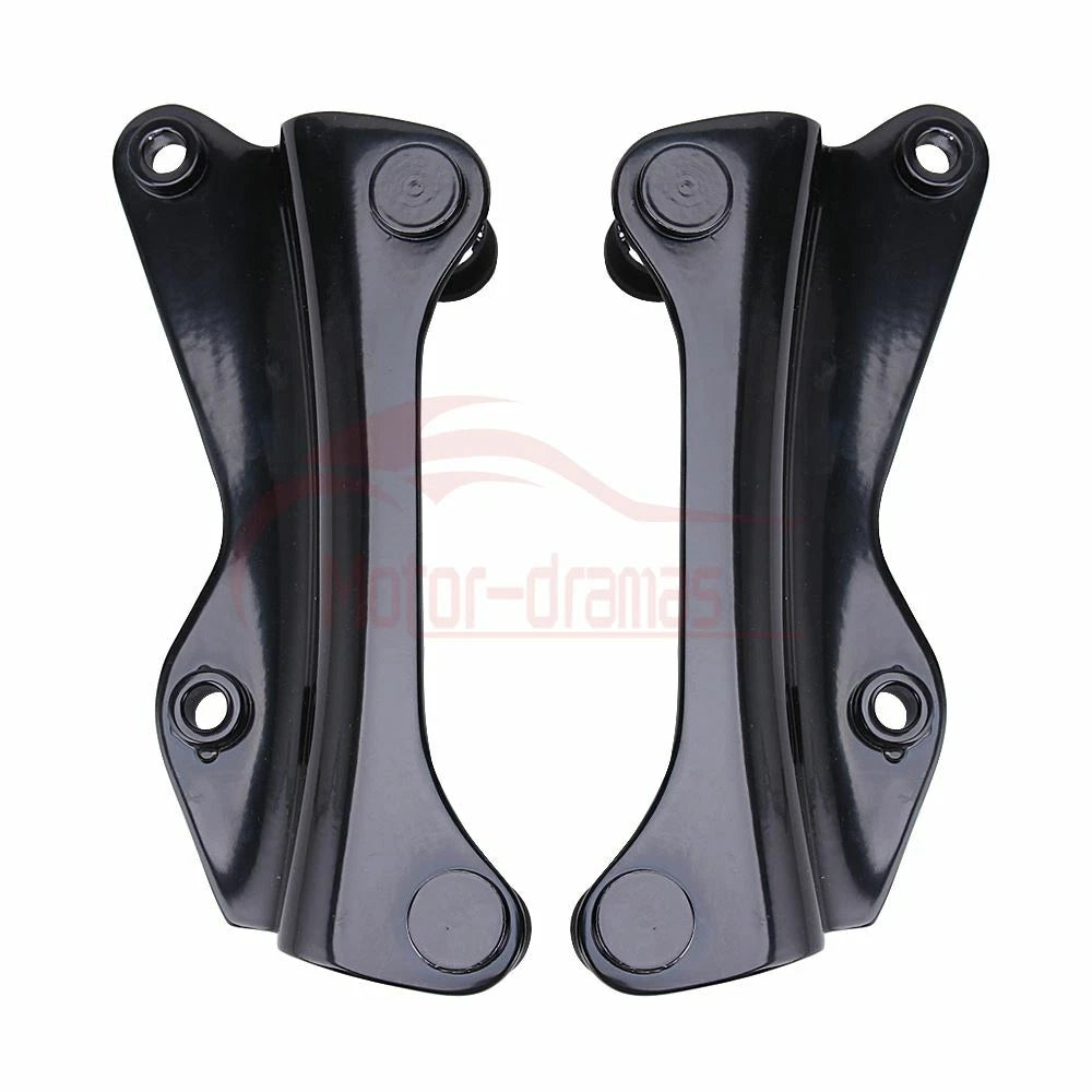 Two Up Tour Pack Mount Luggage Rack + Docking Kit For Harley Touring 2014-2023