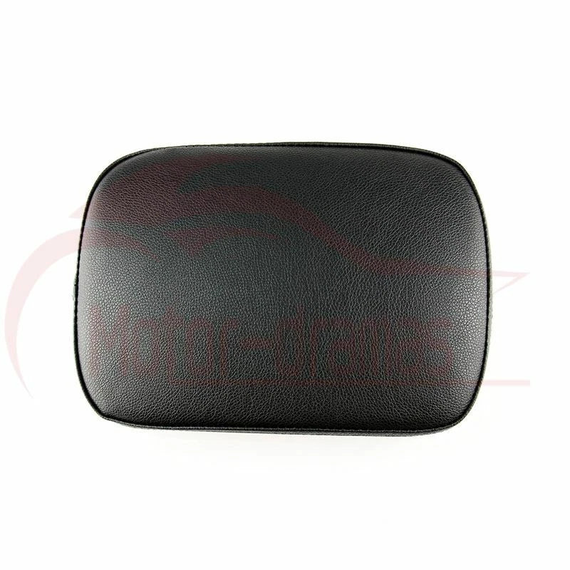 Motorcycle Rear Fender Passenger Pillion Pad Seat 6 Suction Cups For Harley Dyna
