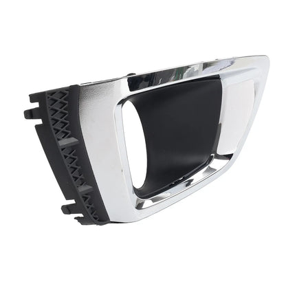 Front Bumper Fog Light Bezel Chrome+Black For Subaru Forester 2014-2018 Right