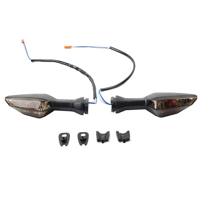 Smoke Rear Turn Signal Indicator Lamp Fit Kawasaki Ninja 250 300 400 650 1000