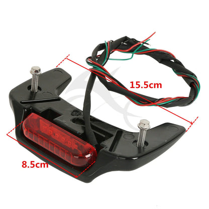 Saddlebag Brake Turn Tail Light Spoilers Fit For Harley Electra Glide 97-13