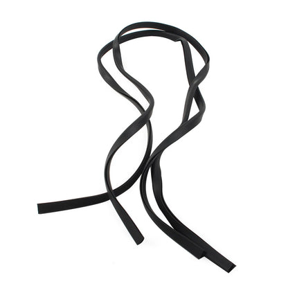 2pcs 31.9" Inner Fairing Trim Seal For Harley Touring Electra Street Glide Black