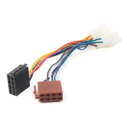 Car ISO WIRING HARNESS stereo radio plug lead loom connector adaptor Fit Toyota