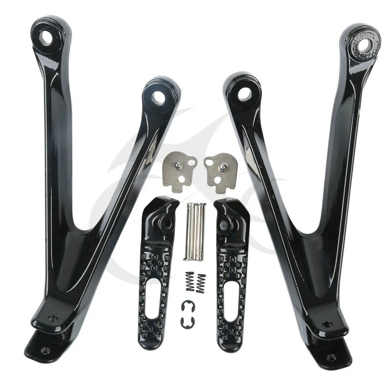 Passenger Footrests Footpeg Pegs Bracket Fit For Honda CBR1000RR 2008-2016 15 US