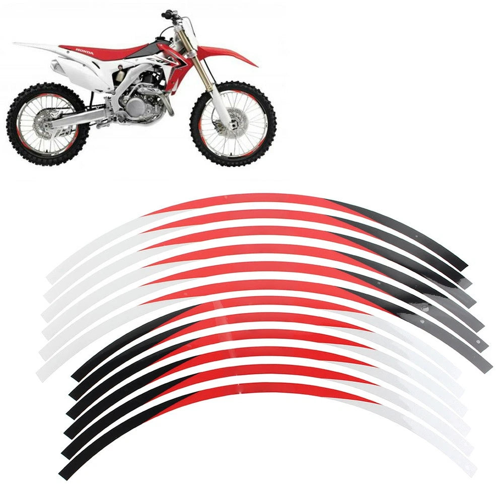 21" 18" RIM WHEEL STICKERS FOR Honda CRF 250L/ RALLY CRF 300L / RALLY CRF230L US
