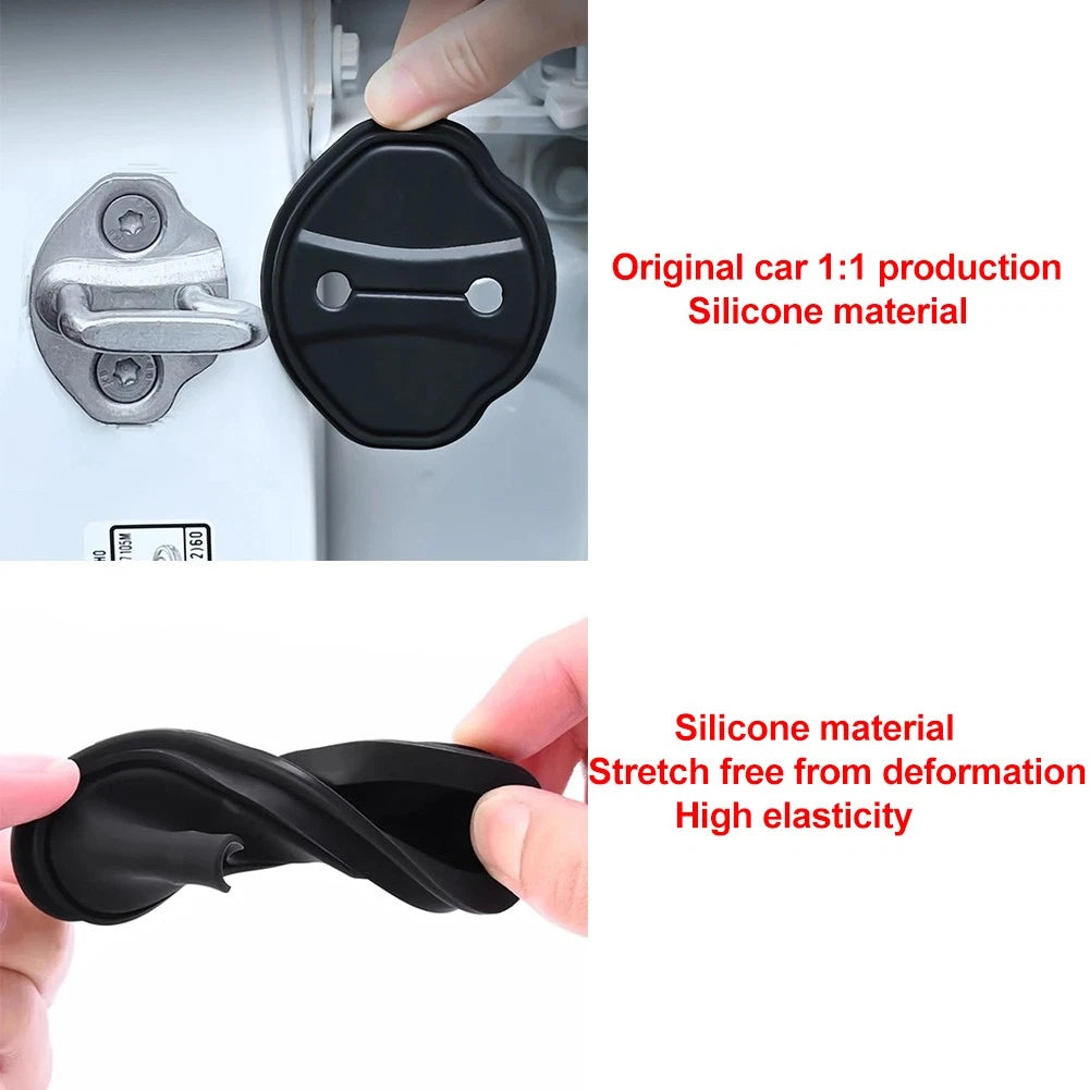 Car Door Lock Protective Cover For BMW X1 U11 U12 i3 i4 i5 2 3 7 Series G20 G11