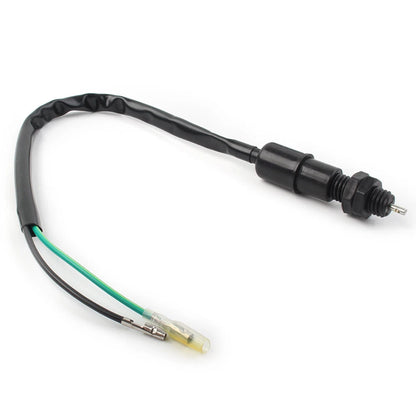 Universal Rear Brake Stop Light Switch w/ Spring For Honda Yamaha ATV Motorcycle