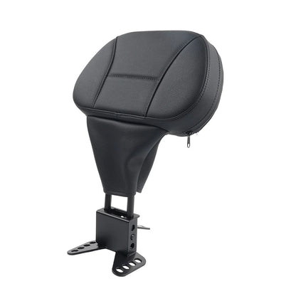 Adjustable Driver Rider Backrest Pad For Harley Touring Glide Road King 1988-08