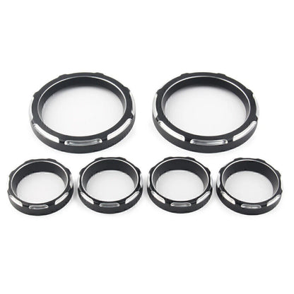 Cut Speedometer Board Burst Gauge Bezel CNC For Harley Touring FLHT FLHX 96 - 13