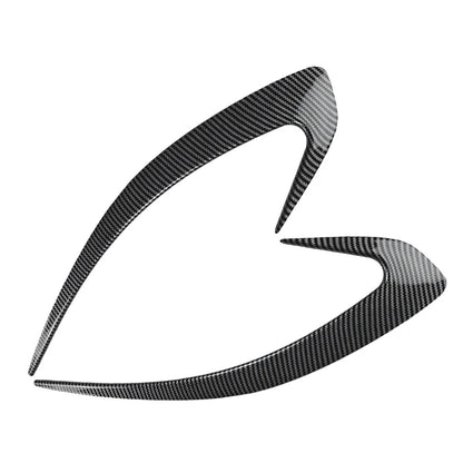 Rear Bumper Side Air Vent Trim For Mazda MX-5 ND Miata 2016-25 Carbon Fiber Blk