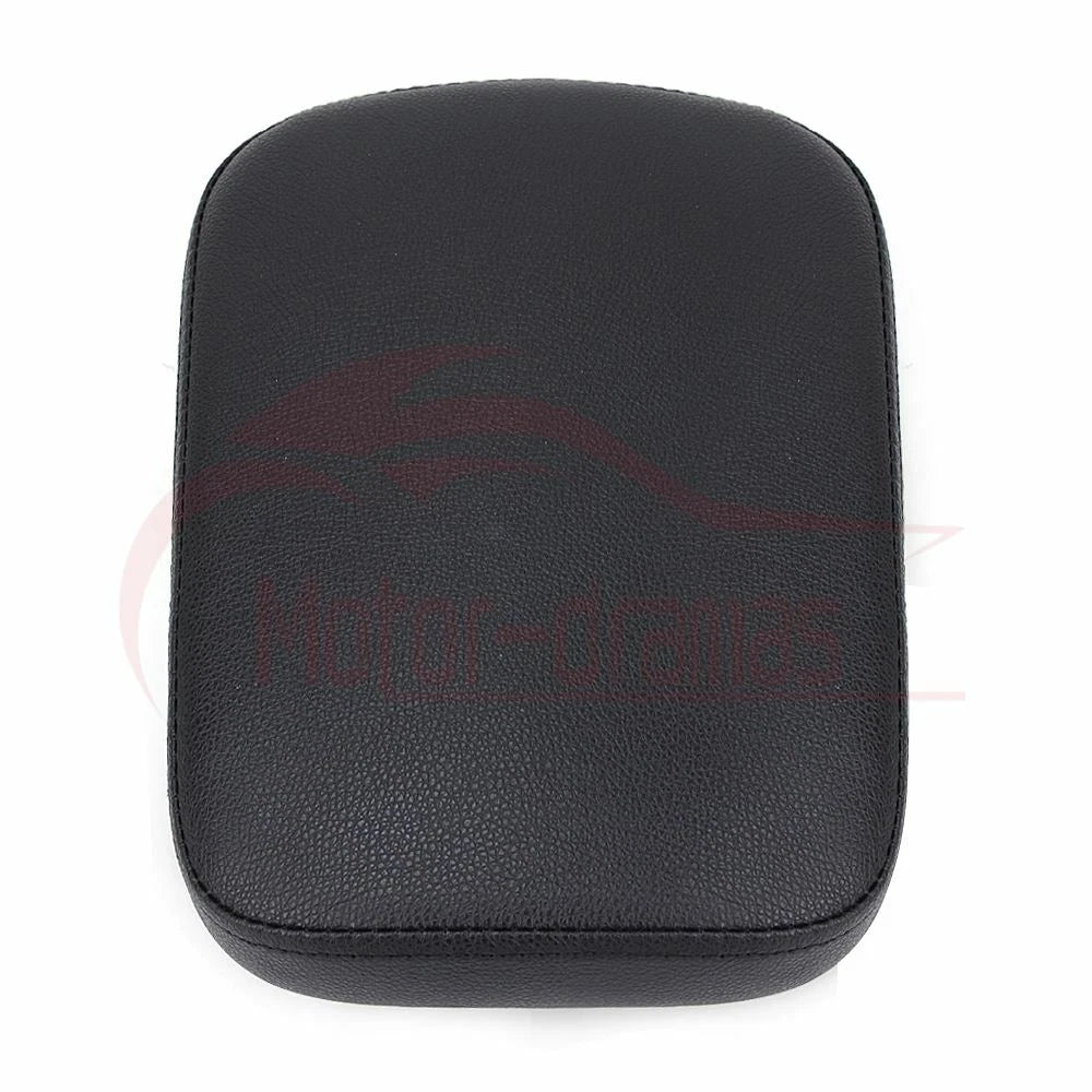 Rectangular Pillion Passenger Cushion Seat Pad 6 Suction Cup for Harley Custom