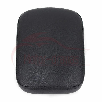 Rectangular Pillion Passenger Cushion Seat Pad 6 Suction Cup for Harley Custom