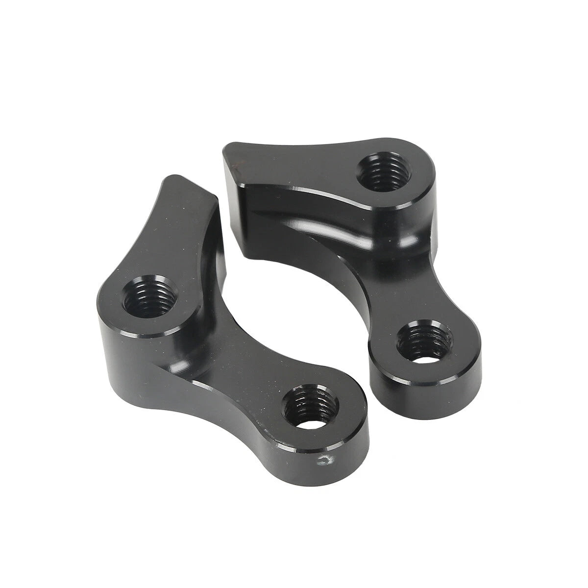 Black Adjustable 1" Rear Lowering Kit For Harley Dyna Street Fat Bob 1995-2005