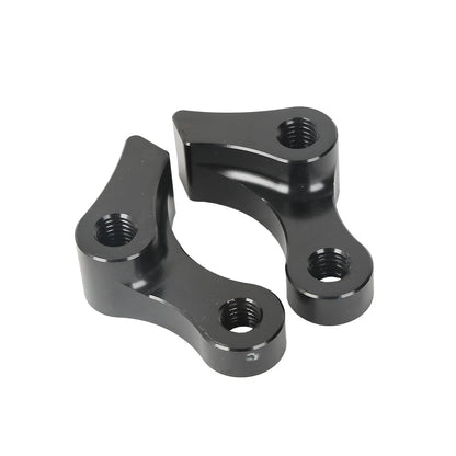 Black Adjustable 1" Rear Lowering Kit For Harley Dyna Street Fat Bob 1995-2005