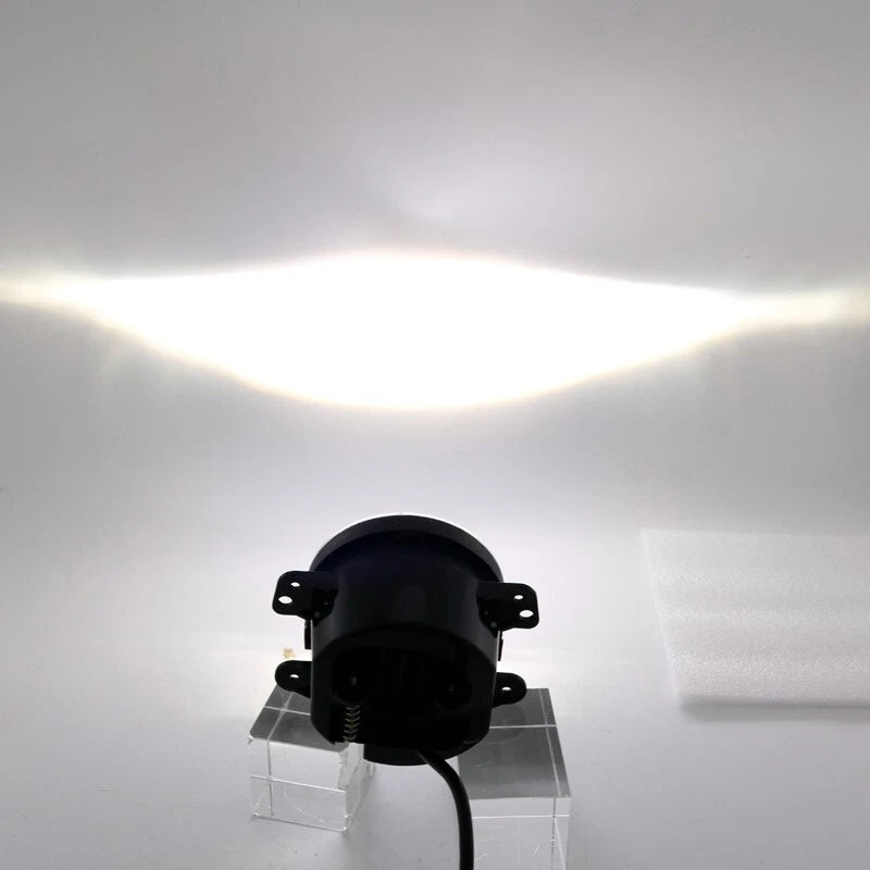 2X Halo Amber Angel Eyes LED 4" Inch Fog Light Lamp For Dodge Jeep Wrangler JK