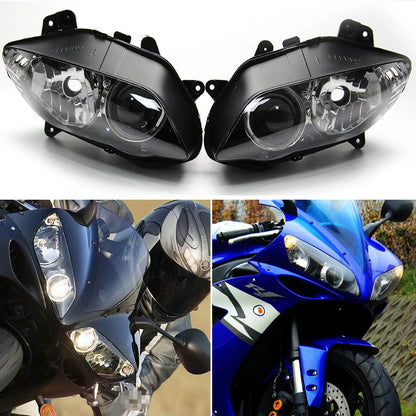 Headlight Headlamp Assembly Fit For Yamaha YZF R1 YZF-R1 YZFR1 2004-2006 2005 04