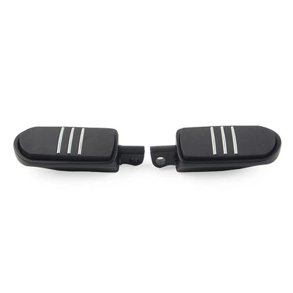 US 2pcs 32mm 1.25" Male Foot pegs Footrest Pedal For Harley Iron XL 883 Black