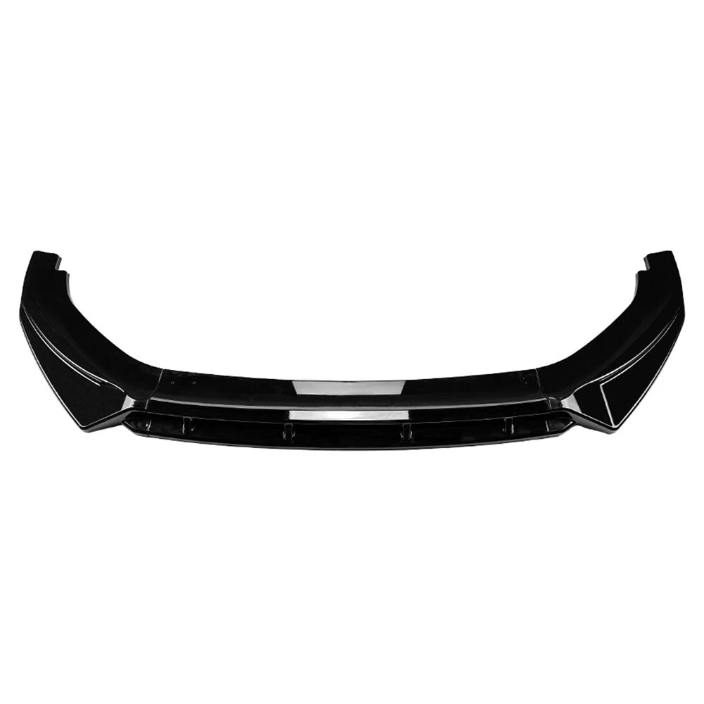 Glossy Black Front Bumper Lip Spoiler Splitter For VW Tiguan MK3 2024-2025