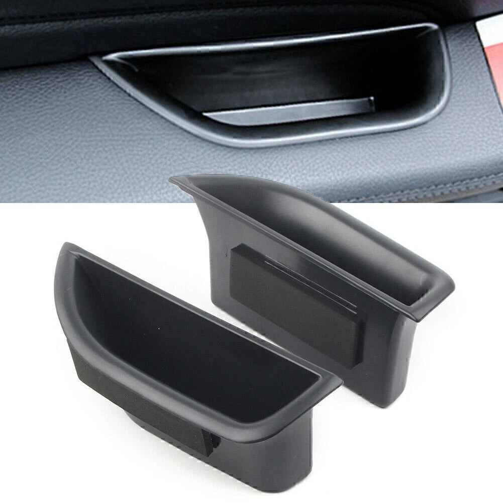 Black Door Armrest Storage Box Tray Bin For Mercedes Benz E Class W212 10-16 US