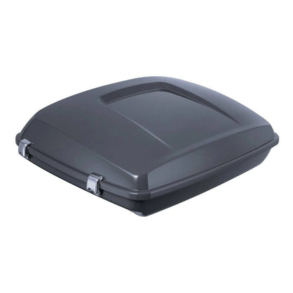 Razor Trunk Backrest Black Rack Fit For Harley Touring Glide 97-08