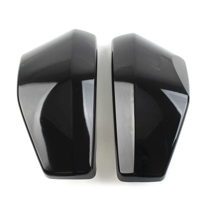 ABS Plastic Battery Left & Right Side Covers For Honda VTX1300 2003-2009 Black