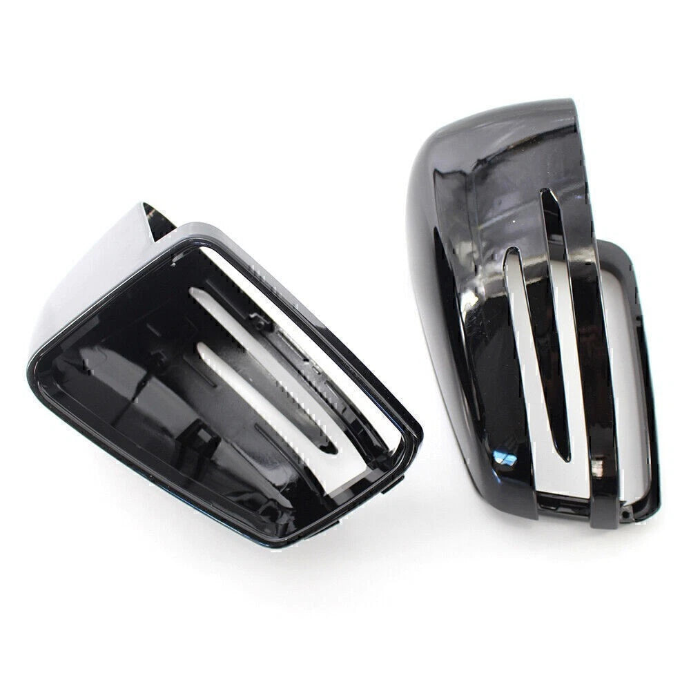 2pcs  Rearview Mirror Covers For Mercedes Benz A B C E S Class W204 W212 W218