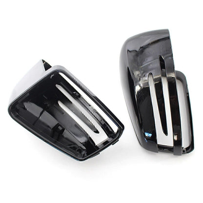 2pcs  Rearview Mirror Covers For Mercedes Benz A B C E S Class W204 W212 W218