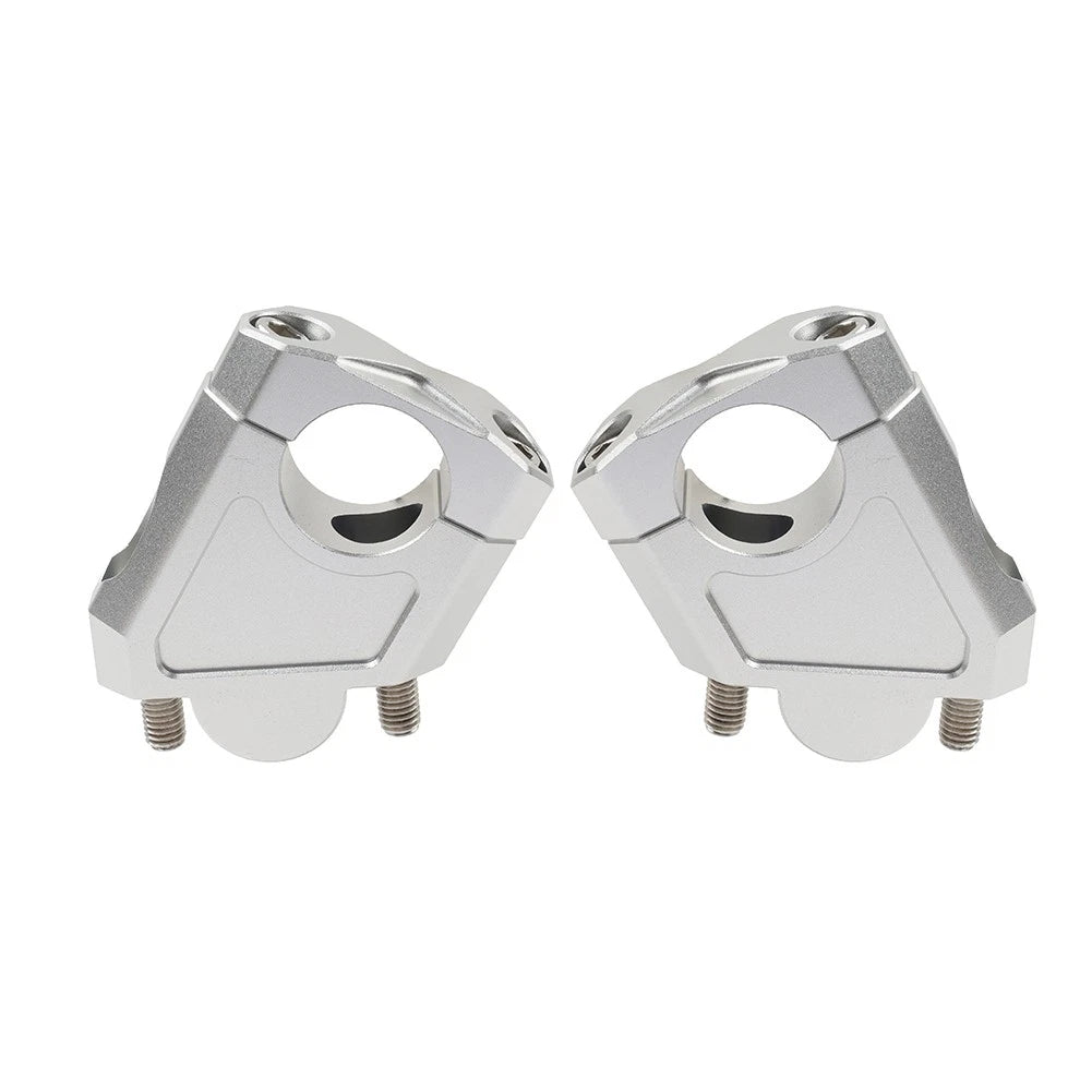 Motorcycle 28mm 1 1/8 Handlebar Mount Clamp Riser For Honda Suzuki Kawasaki US