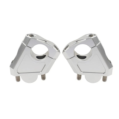 Motorcycle 28mm 1 1/8 Handlebar Mount Clamp Riser For Honda Suzuki Kawasaki US