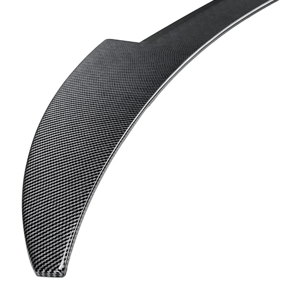 Carbon Fiber Look Rear Trunk Boot Spoiler Wing Lip For BMW X6 E71 E72 X6M SUV