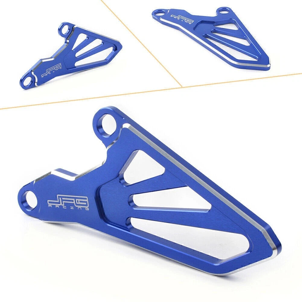 CNC Front Sprocket Chain Cover Guard Fit Honda CR250R 450 CRF250R/X Yamaha Blue