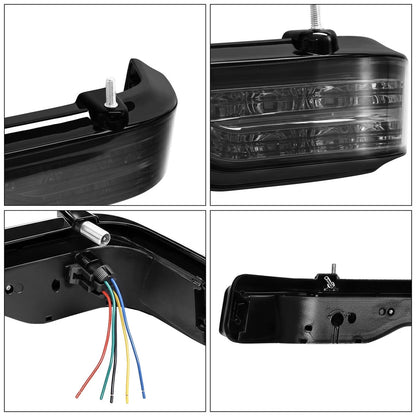 King LED Brake Turn Tail Light Fit For Harley Electra Road Glide 14-21