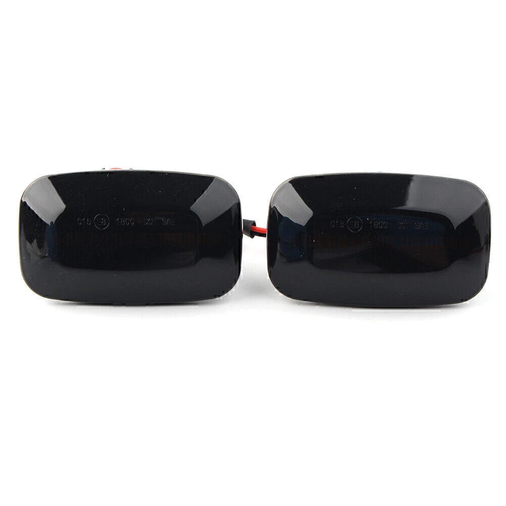 Dynamic LED Sequential Side Marker Light For Toyota Land Cruiser Black Shell US