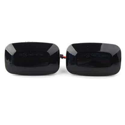 Dynamic LED Sequential Side Marker Light For Toyota Land Cruiser Black Shell US