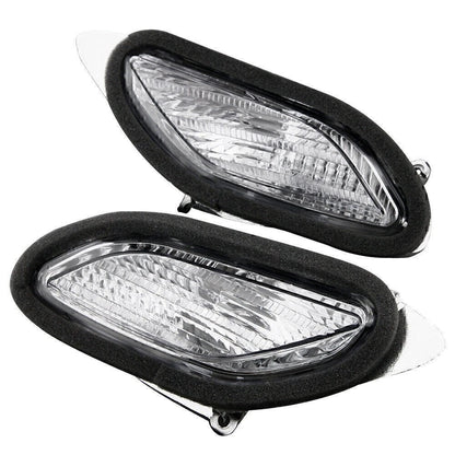 2pcs Clear Front Turn Signal Indicator Lens Winker For Honda ST1300 2002-2009 03