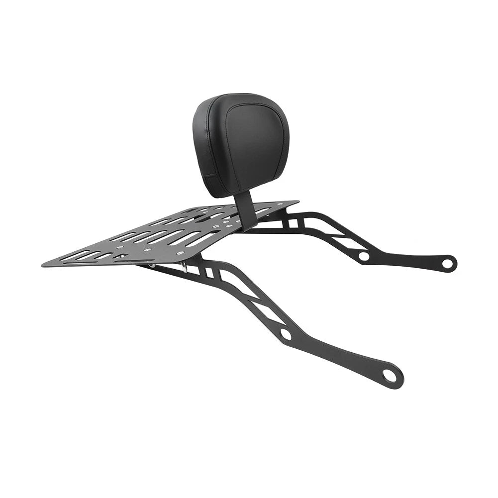 Matte Rear Sissy Bar Backrest w/Luggage Rack For Can Am Spyder F3 F3-S 2015-2025