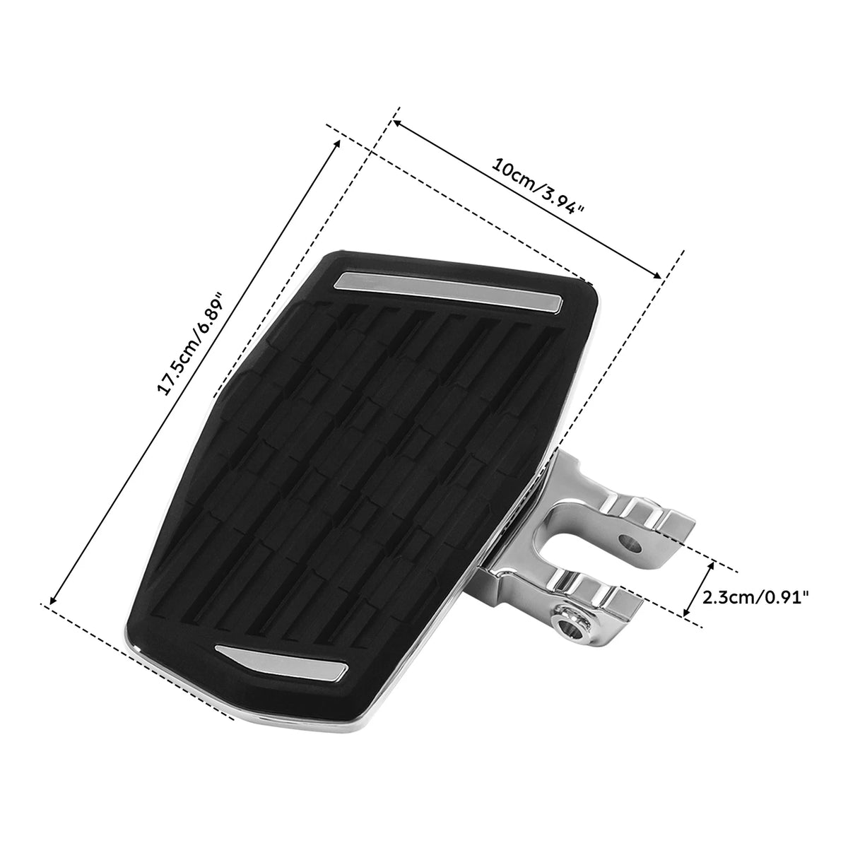 Front Rider Footboard Floorboard Pedal For BMW R18 B  R18 Transcontinental 21-24