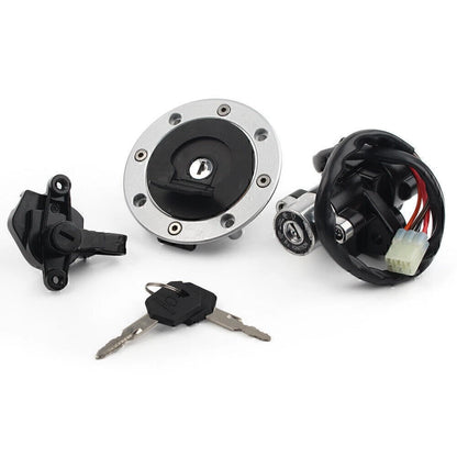 Ignition Switch+Fuel Gas Cap Lock+Key Set Fit Suzuki GSF600 GSF1200 Bandit 95-05