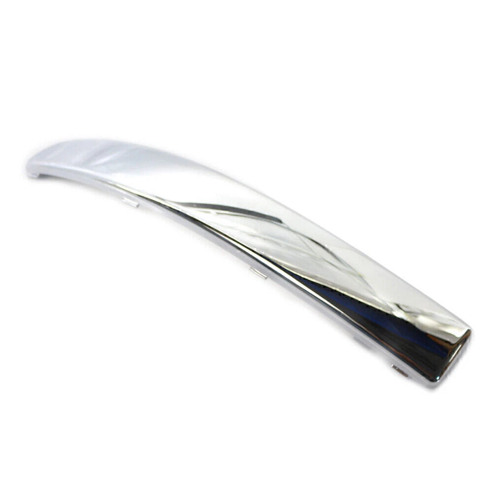 Front Lower Bumper Conner Panel Trim Cover Fit FIAT 500 2007-2015 Left Chrome