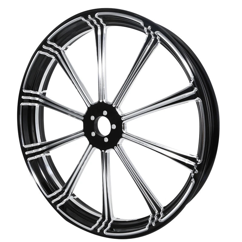 23" Front Wheel Rim Dual Disc Wheel Hub For Harley Street Glide Non ABS 97-21 20