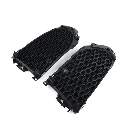 Closed Mesh Front Bumper Fog Light Lamp Grill With PDC For Jaguar F-Pace 2016-20