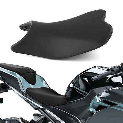 Black Front Driver Rider Seat Fit For Kawasaki Z400 19-22 Ninja 400 EX400 18-24
