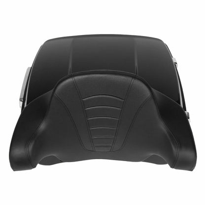 King Trunk Mount Rack Backrest Pad Fit For Harley Sport Glide FLSB 2018-Up Black